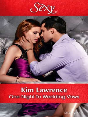 cover image of One Night to Wedding Vows